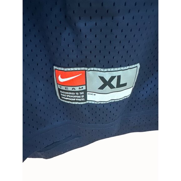 Vintage Nike Team XL Mesh Athletic Jersey Blue - Picture 3 of 8